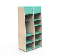 Garderoba podwójna 180cm ASYMETRY MONTESSORI Mathy by Bols różne warianty