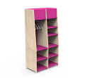 Garderoba podwójna 180cm ASYMETRY MONTESSORI Mathy by Bols różne warianty