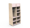 Garderoba podwójna 180cm ASYMETRY MONTESSORI Mathy by Bols różne warianty
