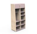 Garderoba podwójna 180cm ASYMETRY MONTESSORI Mathy by Bols różne warianty