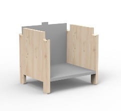 Półka ASYMETRY MONTESSORI ASY L01 Mathy by Bols różne warianty  
