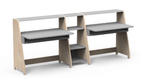 Biurko ASYMETRY  L10 MONTESSORI  Mathy by Bols różne warianty  