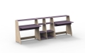 Biurko ASYMETRY MONTESSORI  Mathy by Bols różne warianty