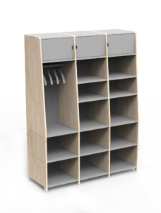 Garderoba W36 ASYMETRY MONTESSORI Mathy by Bols różne warianty 