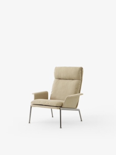 Fotel wysoki z podłokietnikami LN17 MUNO &Tradition różne warianty 