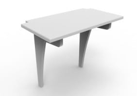 Biurko na podwyższone łóżka Mathy by Bols różne warianty