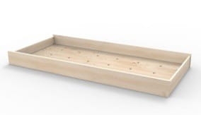 Płaska wysuwana szuflada łóżka DOMIIQUE 70 B Mathy by Bols różne warianty