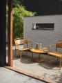 Stolik Linear Steel Coffee Table  Ø 70 h: 40 CM MUUTO różne warianty 