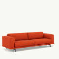 Sofa REST 3 osobowa Metalowa podstawa Beck MUUTO różne warianty 