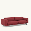 Sofa REST 3 osobowa Metalowa podstawa Beck MUUTO różne warianty 