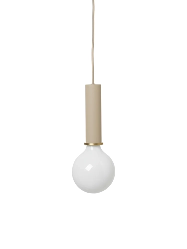 Lampa Wisząca Socket High Kaszmirowa Ferm Living 