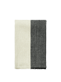 Narzuta Pila Linen Black/Elm Green ferm Living