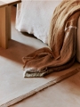 Narzuta Pila Linen Khaki/Aged Gold ferm Living