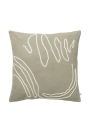 Poszewka Jot Elm Green Ferm Living 