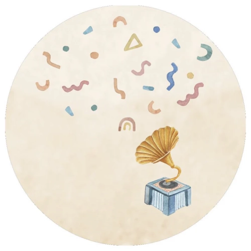 DYWAN OKRĄGŁY SOUND OF THE FOREST HUEPPI 