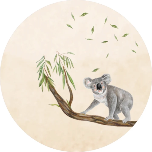 DYWAN OKRĄGŁY THE KOALA HUEPPI