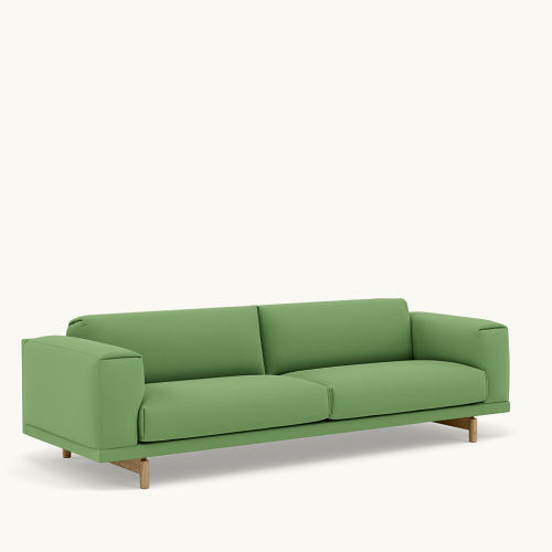 Sofa REST 3 osobowa Drewniana podstawa Steelcut MUUTO różne warianty  