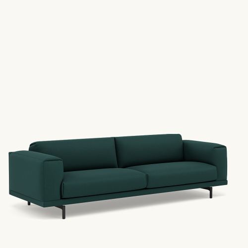 Sofa REST 3 osobowa Metalowa podstawa Steelcut Trio MUUTO różne warianty  