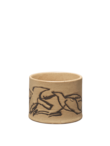 Kubek Niski Vuelo Dark Buff Ferm Living 