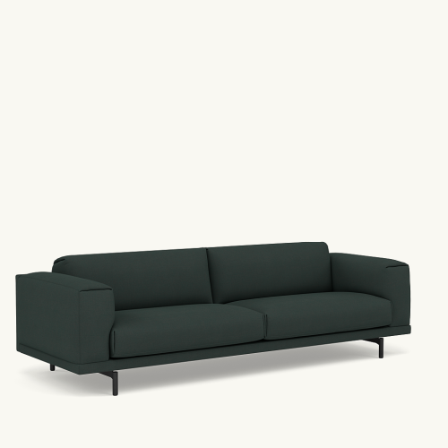 Sofa REST 3 osobowa Metalowa podstawa Fiord MUUTO różne warianty 