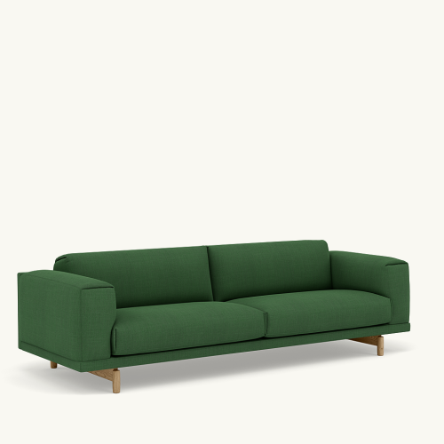 Sofa REST 3 osobowa Drewniana podstawa Remix MUUTO różne warianty 