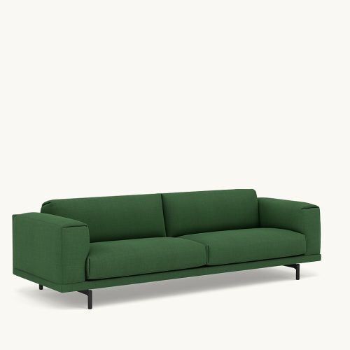 Sofa REST 3 osobowa Metalowa podstawa Remix MUUTO różne warianty 