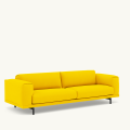 Sofa REST 3 osobowa Metalowa podstawa Vidar MUUTO różne warianty 