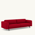 Sofa REST 3 osobowa Metalowa podstawa Hallingdal MUUTO różne warianty 