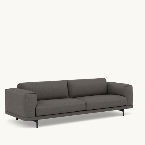 Sofa REST 3 osobowa Drewniana podstawa Clay MUUTO różne warianty 