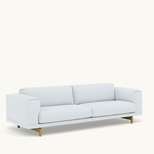 Sofa REST 3 osobowa Drewniana podstawa Acca MUUTO różne warianty 