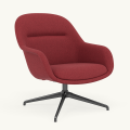 Fotel Fiber Lounge Armchair Swivel Base podstawa Anthracite Black MUUTO różne warianty 