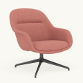 Fotel Fiber Lounge Armchair Swivel Base podstawa Anthracite Black MUUTO różne warianty 