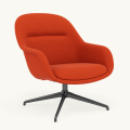 Fotel Fiber Lounge Armchair Swivel Base podstawa Anthracite Black MUUTO różne warianty 