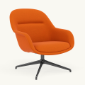 Fotel Fiber Lounge Armchair Swivel Base podstawa Anthracite Black MUUTO różne warianty 