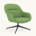 Fotel Fiber Lounge Armchair Swivel Base podstawa Anthracite Black MUUTO różne warianty 