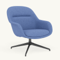 Fotel Fiber Lounge Armchair Swivel Base podstawa Anthracite Black MUUTO różne warianty 