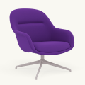Fotel Fiber Lounge Armchair  Swivel Base podstawa Grey Steelcut MUUTO różne warianty 