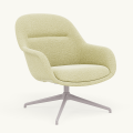 Fotel Fiber Lounge Armchair  Swivel Base podstawa Grey Ecriture MUUTO różne warianty 