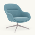 Fotel Fiber Lounge Armchair  Swivel Base podstawa Grey Ecriture MUUTO różne warianty 