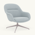 Fotel Fiber Lounge Armchair  Swivel Base podstawa Grey Ecriture MUUTO różne warianty 