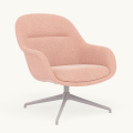 Fotel Fiber Lounge Armchair  Swivel Base podstawa Grey Ecriture MUUTO różne warianty 