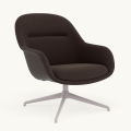 Fotel Fiber Lounge Armchair  Swivel Base podstawa Grey Ecriture MUUTO różne warianty 