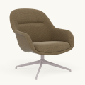 Fotel Fiber Lounge Armchair  Swivel Base podstawa Grey Ecriture MUUTO różne warianty 
