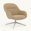 Fotel Fiber Lounge Armchair  Swivel Base podstawa Grey Ecriture MUUTO różne warianty 