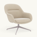 Fotel Fiber Lounge Armchair  Swivel Base podstawa Grey Ecriture MUUTO różne warianty 