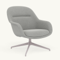 Fotel Fiber Lounge Armchair  Swivel Base podstawa Grey Ecriture MUUTO różne warianty 