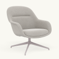 Fotel Fiber Lounge Armchair  Swivel Base podstawa Grey Ecriture MUUTO różne warianty 