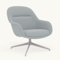 Fotel Fiber Lounge Armchair  Swivel Base podstawa Grey Steelcut Trio MUUTO różne warianty 