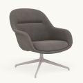 Fotel Fiber Lounge Armchair  Swivel Base podstawa Grey Fiord MUUTO różne warianty