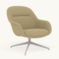 Fotel Fiber Lounge Armchair  Swivel Base podstawa Grey Fiord MUUTO różne warianty